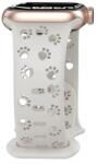 Mybandz 85324 apple watch paw szilikon óraszíj/fehér/40/41/42mm (85324) - bevachip