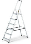 IRIS TOOLS HL-600-6S 6 (5+1) lépcsős alumínium létra, összecsukható, 125 kg teherbírás (HL-600-6S) - haztartasibolt