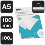 Ibico A5 75 micron, 100 db/csomag light fényes laminálófólia (627314) - haztartasibolt