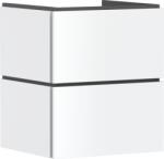Hansgrohe Xilesa E Mosdószekrény 530/470, 2 fiókkal, normál mosdókhoz Matt Fehér 54252700 (54252700)