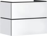 Hansgrohe Xilesa E Mosdószekrény 780/470, 2 fiókkal, normál mosdókhoz Matt Fehér 54260700 (54260700)