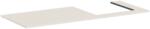 Hansgrohe Xilesa E Pultlap 1375/550, jobb oldali kivágással, ráültetett mosdótálhoz Matt Homokszín 54273780 (54273780)