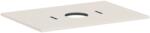 Hansgrohe Xilesa E Pultlap 780/550, középkivágással, csapfurat nélküli mosdótálhoz Matt Homokszín 54275780 (54275780)