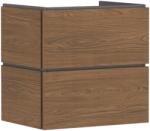 Hansgrohe Xilesa E Mosdószekrény 630/470, 2 fiókkal, Push-Open, normál mosdóhoz Kasmír tölgy 54294550 (54294550)