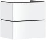Hansgrohe Xilesa E Mosdószekrény 630/470, 2 fiókkal, Push-Open, normál mosdóhoz Matt Fehér 54294700 (54294700)