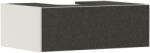 Hansgrohe Xevolos E Konzolos mosdószekrény Matt Homokbézs színben 780/550, 1 fiókkal, ráültetett mosdótálhoz Textil sötétszürke 54311660 (54311660)