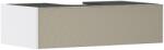 Hansgrohe Xevolos E Konzolos mosdószekrény Matt Fehér színben 980/550, 1 fiókkal, ráültetett mosdótálhoz Texturált bronz 54313390 (54313390)