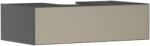 Hansgrohe Xevolos E Konzolos mosdószekrény Matt Gyémántszürke színben 980/550, 1 fiókkal, ráültetett mosdótálhoz Texturált bronz 54315390 (54315390)