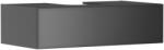 Hansgrohe Xevolos E Konzolos mosdószekrény Matt Gyémántszürke színben 980/550, 1 fiókkal, ráültetett mosdótálhoz Metál Palaszürke 54315770 (54315770)