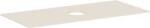 Hansgrohe Xevolos E Pultlap 1180/550 középkivágással, csapfurat nélküli mosdótálhoz Matt Homokszín 54330780 (54330780)