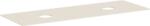Hansgrohe Xevolos E Pultlap 1570/55, dupla kivágással, csapfurat nélküli mosdótálhoz Matt Homokszín 54335780 (54335780)