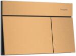 Hansgrohe iFrame Element E Öblítőlap, dual mennyiség Szálcsiszolt Bronz 66003140 (66003140)
