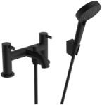 Hansgrohe Zesis S 2-lyukú kádperemre szerelhető csaptelep, váltószeleppel és Vernis Blend kézizuhannyal Vario Matt Fekete 74424670 (74424670)