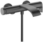 Hansgrohe Vivenis Egykaros kádcsaptelep falsíkon kívüli szereléshez Szálcsiszolt Fekete Króm 75420340 (75420340)
