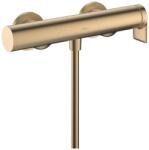 Hansgrohe Vivenis Egykaros zuhanycsaptelep falsíkon kívüli szereléshez Szálcsiszolt Bronz 75620140 (75620140)