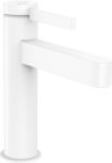 Hansgrohe Finoris Egykaros mosdócsaptelep 110, CoolStart, automata lefolyógarnitúrával Matt Fehér 76025700 (76025700)