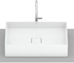 Roca Terra mosdótál 51x36 cm négyszögletes mosdótálak fehér fényes A32787Z000 (A32787Z000)