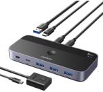 UGREEN USB 3.0 megosztási kapcsoló CM687 2 In 4 Out (25098)