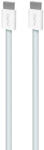 Puro Elektrik Puro Fabrik USB-C - USB-C kábel 1.5m 60W 480mbps - Kék