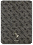 GUESS GUFC13RM24PS4SGW iPad Air 13" 2024 barna mágneses 4G nagy logóval