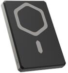 Urban Armor Gear Ultra Slim 5K 5000 mAh külső akkumulátor, állvánnyal, 10 W-os USB-C kábellel, MagSafe kompatibilis - titán