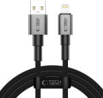 Tech-Protect UltraBoost DNA USB-A / Lightning kábel 15W/2.4A 200 cm - szürke