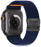 Tech-Protect nejlon tok Apple Watch 44 / 45 / 46 / 49 mm-hez - sötétkék