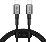Tech-Protect UltraBoost DNA USB-C PD100W/5A kábel 100cm - szürke