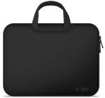 Tech-Protect neoprén laptop táska 13-14 - fekete