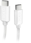 SBS TECABLETISSUETCCG USB-C - USB-C 1.5m 60W fonott kábel - szürke