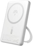 Dudao K28S 20W PD 5000mAh külső akkumulátor MagSafe-fel és állvánnyal - ezüst