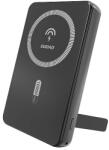 Dudao K14S+ 10000mAh 20W USB-A / USB-C / MagSafe külső akkumulátor állvánnyal - fekete