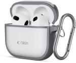 Tech-Protect Slim akasztós tok AirPods 4-hez - szürke