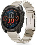 Tech-Protect SteelBand szíj Garmin Fenix 5 / 6 / 6 PRO / 7 / 8 (47 MM) / E-hez - Titán