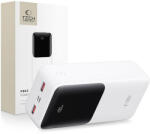 Tech-Protect PB03 külső akkumulátor 30000mAh 22.5W - fehér