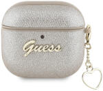 Guess metál Script Charm tok AirPods 4-hez - arany