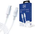3mk Protection 3mk Hyper kábel USB-C / Lightning 20W 1.2m - fehér - dellaprint
