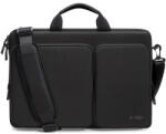 Tech-Protect Defender laptoptáska 17" -os laptophoz - fekete