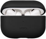 UNIQ Terra valódi bőrtok AirPods Pro 2-höz - fekete