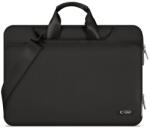 Tech-Protect 15-16 Tech-Protect zsebes laptop táska - fekete