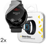 Wozinsky Full Glue edzett üveg Garmin Venu 3 45mm-hez (2 db. )