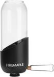 Fire Maple lampă pe gaz cu sticlă borosilicată, negru