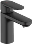Hansgrohe Vernis Blend hidegindítású mosdó csaptelep 100 Push-Open lefolyógarnitúrával, matt fekete 71589670 (71589670)