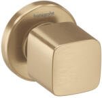 Hansgrohe Metris E elzárószelep falsík alatti szereléshez, szálcsiszolt bronz 31677140 (31677140)