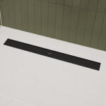 Hansgrohe RainDrain Go zuhanylefolyó 800 csempézhető hátsó burkolat standard/lapos beépítéshez, matt fekete 56273670 (56273670)