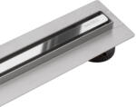 BALNEO SLIM & LOW ProLine Mirror vékony rozsdamentes acél padlólefolyó szett 70 cm, tükör króm A0401070201-2 (A0401070201-2)