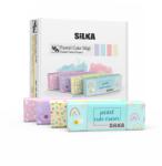 Nebulo Nebulo: Silka radír - cuki mintás pasztell színekben 1db (SLK-ART.1021)