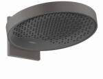 Hansgrohe Rainfinity 250 fejzuhany fali csatlakozóval, szálcsiszolt fekete/króm 26226340 (26226340)
