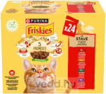 Friskies Alutasakos Macskaeledel 24*85Gr Csirke + Marha + Bárány + Kacsa