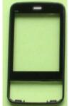 Nokia N96 elő+plexi, Előlap, fekete (GYÁRI)
